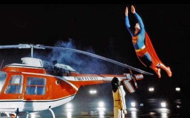  Superman saves Lois from the helicopter accident